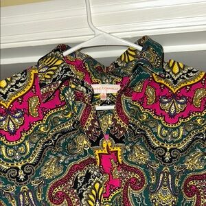 Jude Connally Multicolor Paisley Tunic, Style is Hadley